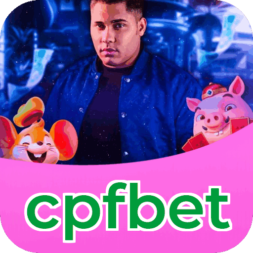 Interface do aplicativo cpfbet mostrando jogos disponíveis no iOS e Android
